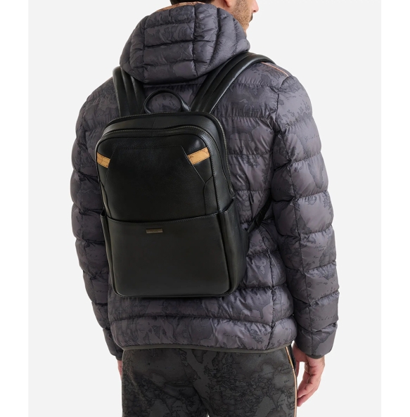 Σακίδιο Πλάτης ALVIERO MARTINI 1A CLASSE Ranger Leather LLF67 Μαύρο Σακίδιο Πλάτης ALVIERO MARTINI 1A CLASSE Ranger Leather LLF67 Μαύρο