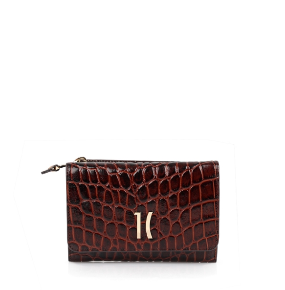 Πορτοφόλι ALVIERO MARTINI 1A CLASSE LPP19 Καφέ Κροκό