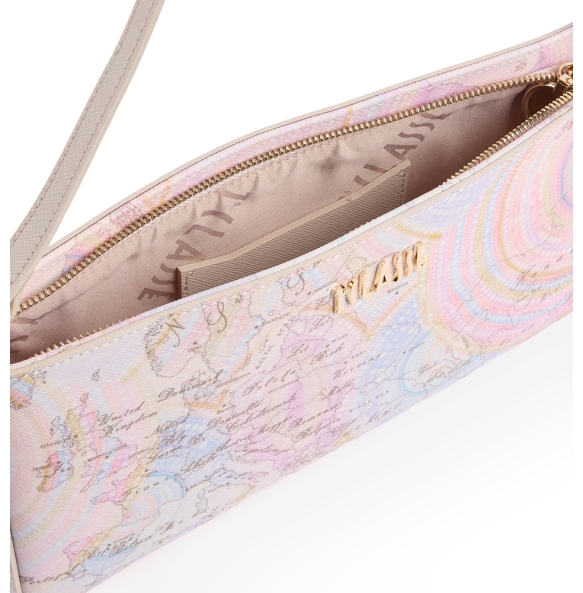 Γυναικείο τσαντάκι χειρός ALVIERO MARTINI LPQ05 Multicolor Map