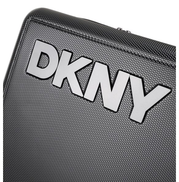 Βαλίτσα σκληρή Μεσαία DKNY D3103-DH418SP4 Μαύρο