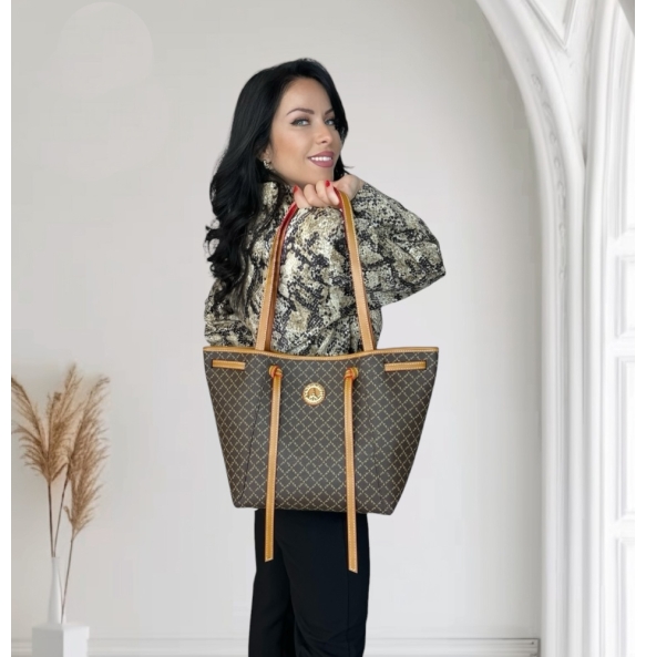 Τσάντα LA TOUR EIFFEL 171 191013-1A Καφέ