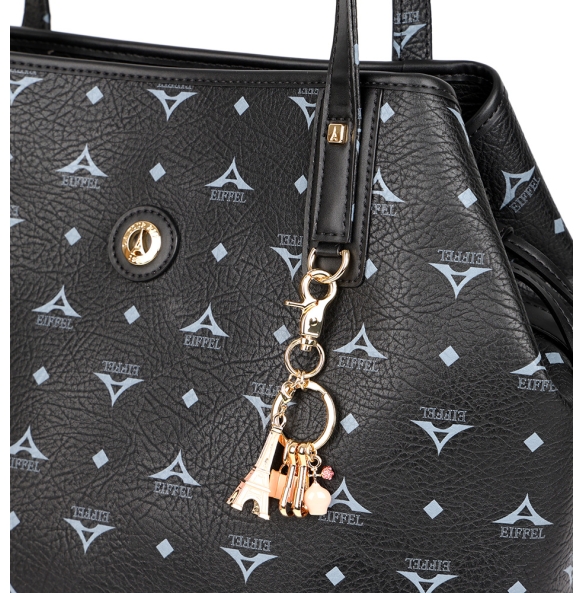 Τσάντα LA TOUR EIFFEL N36 171034-2EC Μαύρο