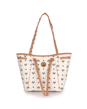 Τσάντα LA TOUR EIFFEL N36 191013-1A Μπεζ