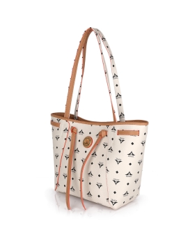 Τσάντα LA TOUR EIFFEL N36 191013-1A Μπεζ