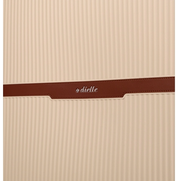 Βαλίτσα σκληρή Μεσαία DIELLE 190/60 Μπεζ