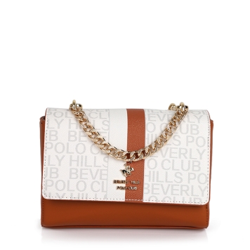 Τσάντα BEVERLY HILLS POLO CLUB BH4023 Λευκό