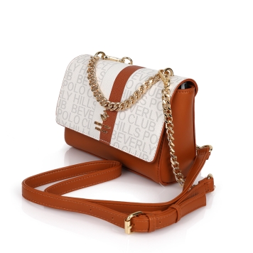 Τσάντα BEVERLY HILLS POLO CLUB BH4023 Λευκό