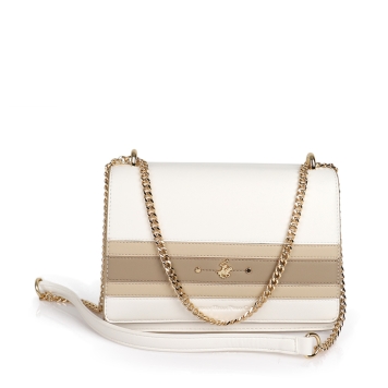 Τσάντα BEVERLY HILLS POLO CLUB BH4043 Λευκό