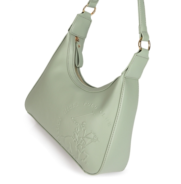 Τσάντα BEVERLY HILLS POLO CLUB BH4091 Πράσινο