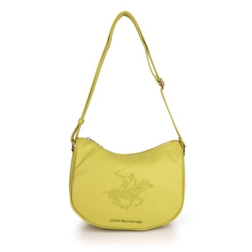 Τσάντα BEVERLY HILLS POLO CLUB BH4111 Λεμονί