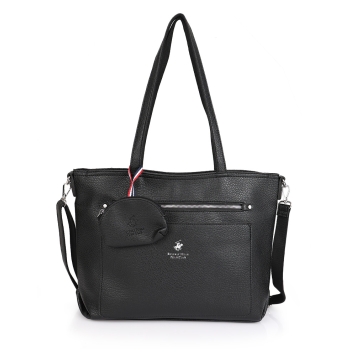 Τσάντα BEVERLY HILLS POLO CLUB BH4130 Μαύρο