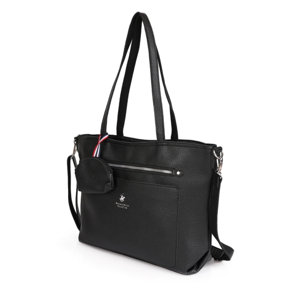 Τσάντα BEVERLY HILLS POLO CLUB BH4130 Μαύρο