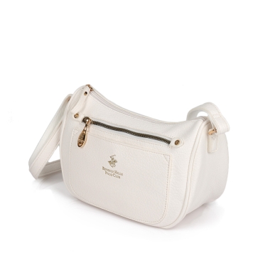 Τσάντα BEVERLY HILLS POLO CLUB BH4136 Λευκό