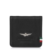Θήκη για κέρματα AERONAUTICA MILITARE AM109 Μαύρο 