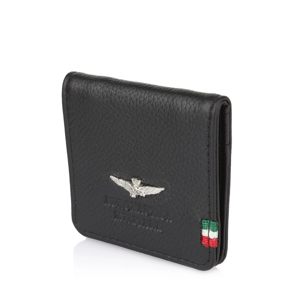 Θήκη για κέρματα AERONAUTICA MILITARE AM109 Μαύρο 