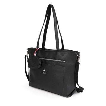 Τσάντα BEVERLY HILLS POLO CLUB BH4130 Μαύρο