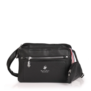 Τσάντα BEVERLY HILLS POLO CLUB BH4138 Μαύρο