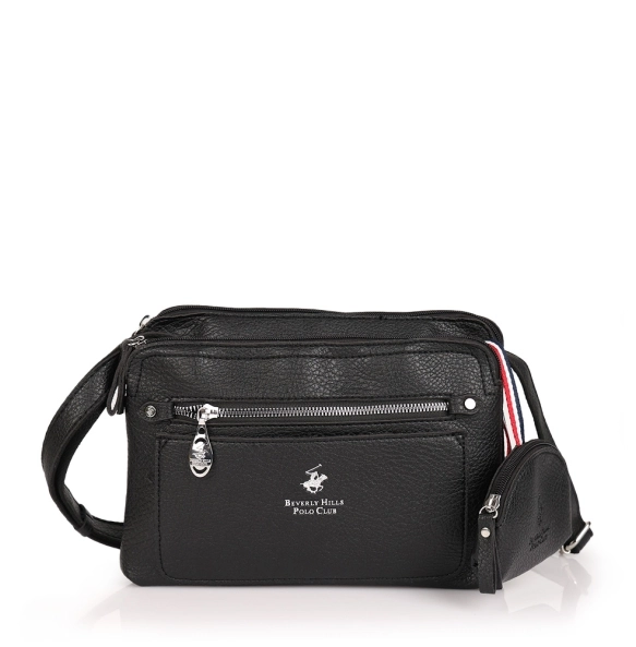 Τσάντα BEVERLY HILLS POLO CLUB BH4138 Μαύρο