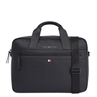 Τσάντα TOMMY HILFIGER 9507 Essential PU Computer bag Μαύρο