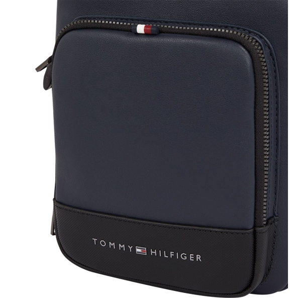 Τσάντα TOMMY HILFIGER 10923 Essential Mini Reporter Μπλε