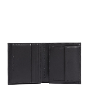 Πορτοφόλι CALVIN KLEIN 7403 Lux Plaque Bifold   Μαύρο