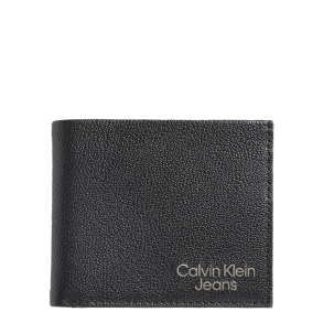 Πορτοφόλι CALVIN KLEIN JEANS  8902 Micro Pebble Bifold Μαύρο