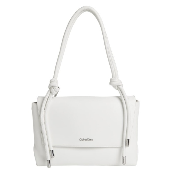 Τσάντα CALVIN KLEIN Roped 9004 Λευκό