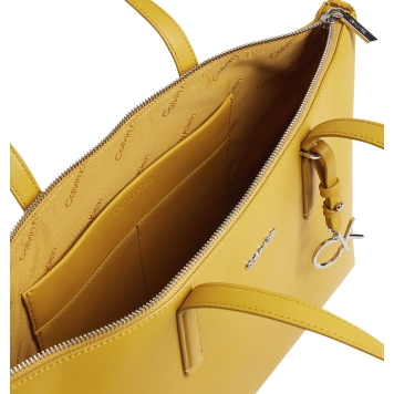 Τσάντα CALVIN KLEIN 9874 Ck Must Shopper Κίτρινο