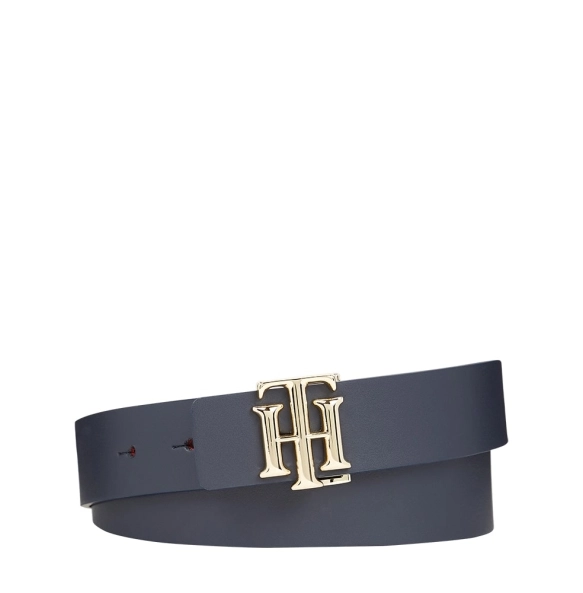 Ζώνη TOMMY HILFIGER 12140 TH Logo 3.0 Διπλής Όψεως Μπλε/Ροζ