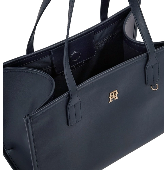Τσάντα TOMMY HILFIGER TH City Tote 14876 Μπλε