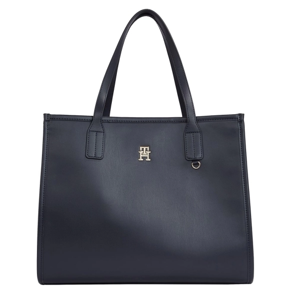 Τσάντα TOMMY HILFIGER TH City Tote 14876 Μπλε