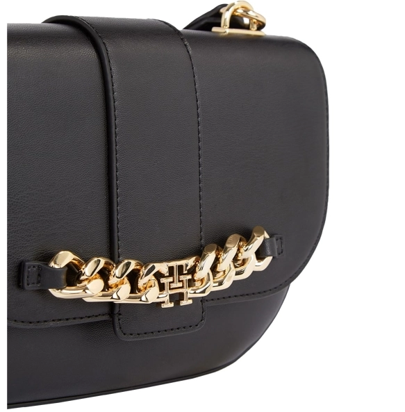 Τσάντα TOMMY HILFIGER ΤΗ Luxe Crossover 15604 Μαύρο
