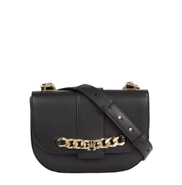 Τσάντα TOMMY HILFIGER ΤΗ Luxe Crossover 15604 Μαύρο