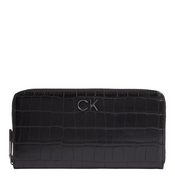Πορτοφόλι CALVIN KLEIN 8920 Μαύρο Κροκό
