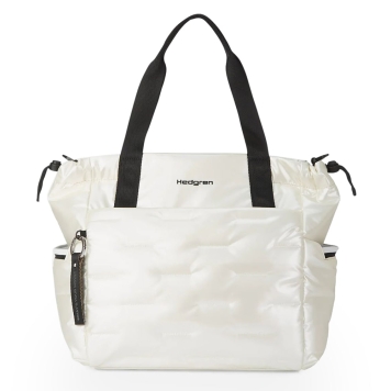 Τσάντα HEDGREN Puffer HCOCN03 Λευκό Περλέ