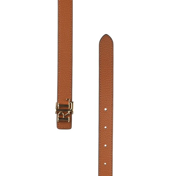 Ζώνη RALPH LAUREN 412912038 2.0 Διπλής Όψεως Μαύρο/Ταμπά