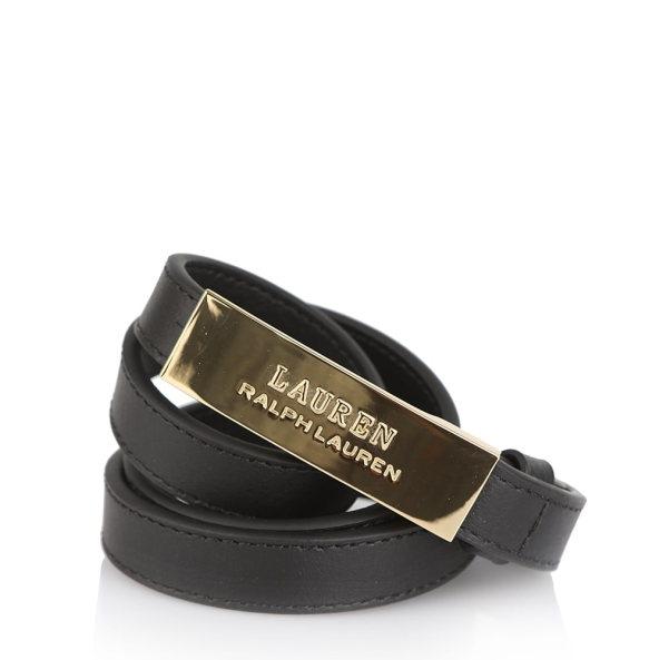 Ζώνη RALPH LAUREN 412795879 1.6 Μαύρο