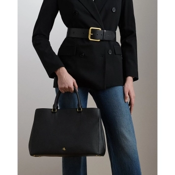 Τσάντα RALPH LAUREN 431898556 Μαύρο