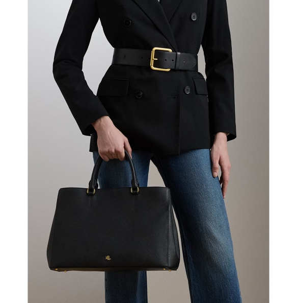 Τσάντα RALPH LAUREN 431898556 Μαύρο
