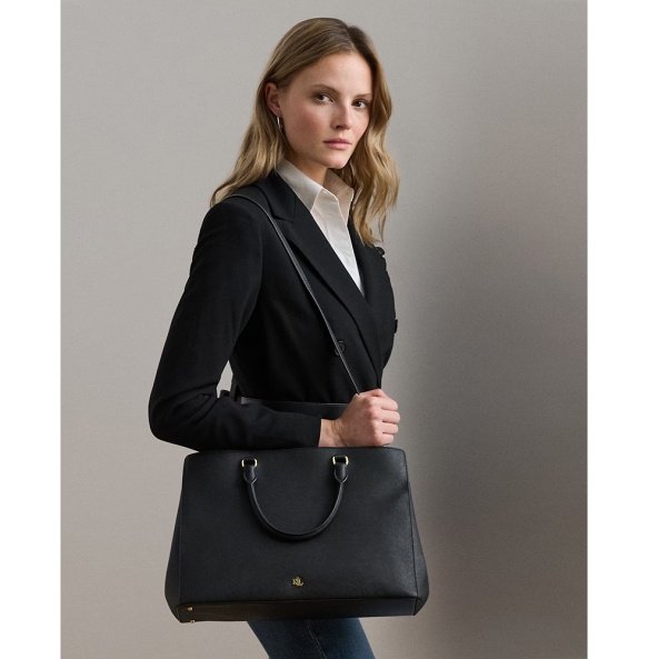 Τσάντα RALPH LAUREN 431898556 Μαύρο
