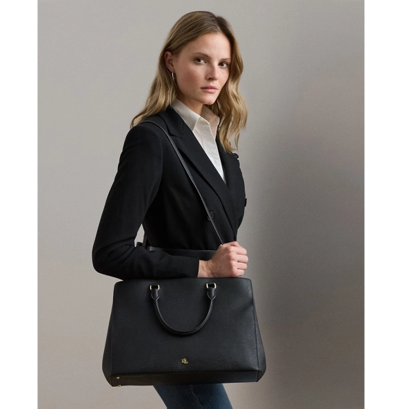 Τσάντα RALPH LAUREN 431898556 Μαύρο