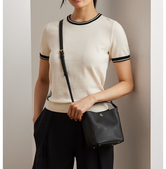 Τσαντάκι RALPH LAUREN 431977411 Μαύρο