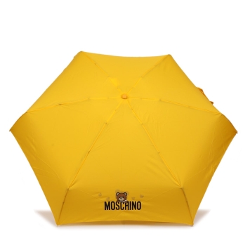 Ομπρέλα MOSCHINO 8042 Κίτρινο Χειροκίνητη