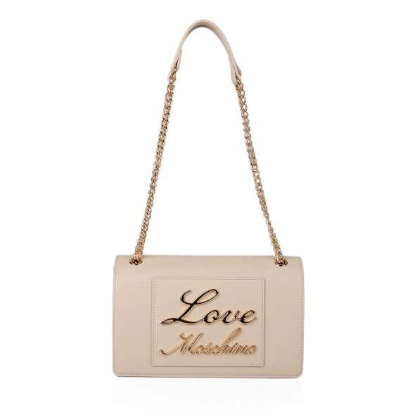 Τσάντα Love Moschino Shoulder Bag 4117 Μπεζ