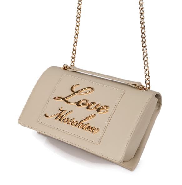 Τσάντα Love Moschino Shoulder Bag 4117 Μπεζ