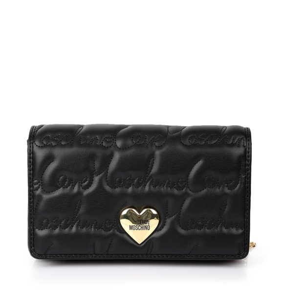 Τσάντα LOVE MOSCHINO 4128 Lovesong Μαύρο