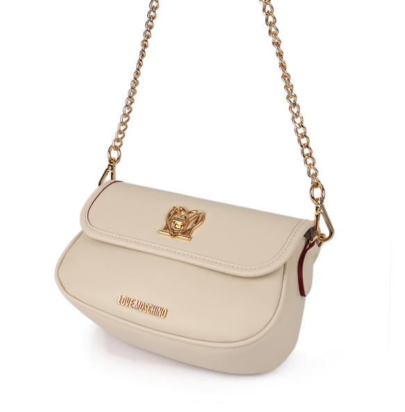 Τσάντα Love Moschino Shoulder Bag 4134 Μπεζ