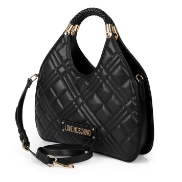 Τσάντα Love Moschino Quilted Handbag 4146 Μαύρο