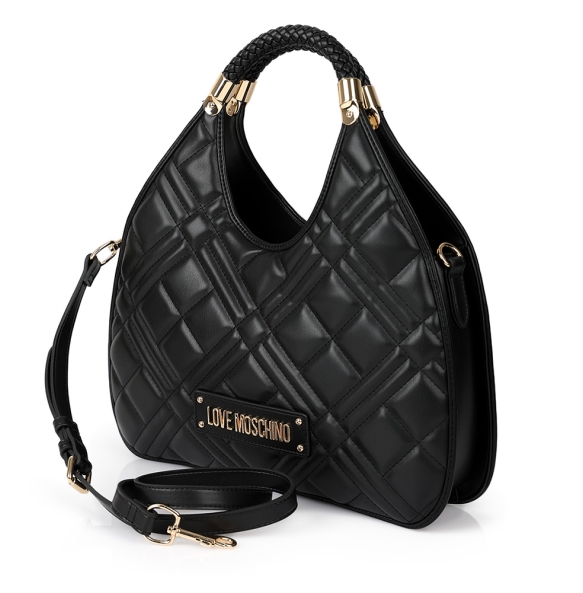 Τσάντα Love Moschino Quilted Handbag 4146 Μαύρο