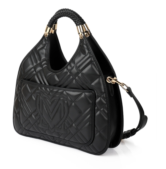 Τσάντα Love Moschino Quilted Handbag 4146 Μαύρο